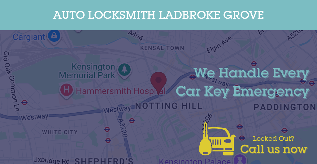 Auto Locksmith Services in Ladbroke Grove - W postcode